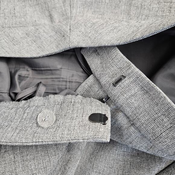 Kasper Gray Kate Classic Fit Dress Pant Size 10 Lined Career Trouser Office Work - Picture 9 of 12